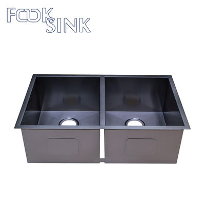 Undermount Nano PVD Stainless Steel Sink Without Faucet