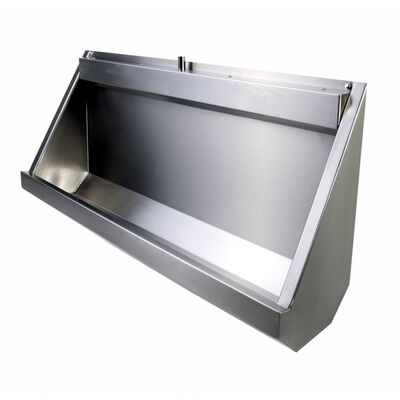 Professional Production Of 304 Stainless Steel Urinal Factory School Customizable Sizes Urinal For Sports Venues Men'S Metal Public Toilet Equipment