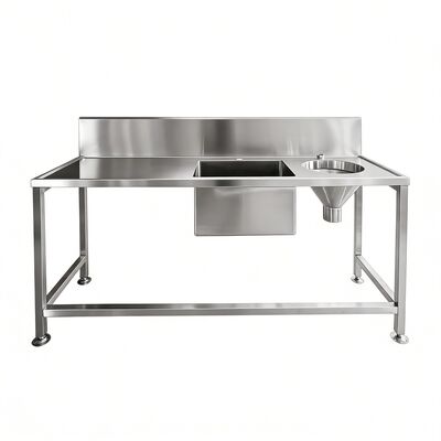 Productos profesionales Lavaderos médicos de acero inoxidable 304 316 Sluice Hopper Lavadero para hospitales Laboratorios clínicas comerciales Lavadero de pie libre Lavadero de manos