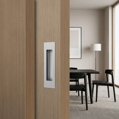 Puertas correderas de alta calidad, manijas de tira y descarga de acero inoxidable 304 tamaño personalizado cara cepillada adecuada para puertas y cajones Manijas, resistentes a los arañazos