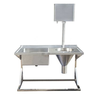 high quailty Hospital Hand Wash Freestanding Sluice Hopper Sink With Cistern Hot Sale Durable 304/316 Hospital Sink In Africa