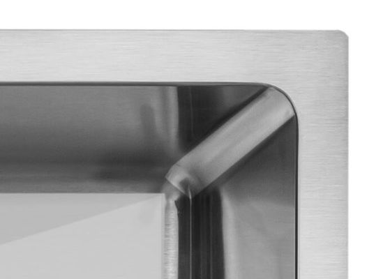 Double Bowl Project Sink Above Counter Installation With Polished Surface in Stock