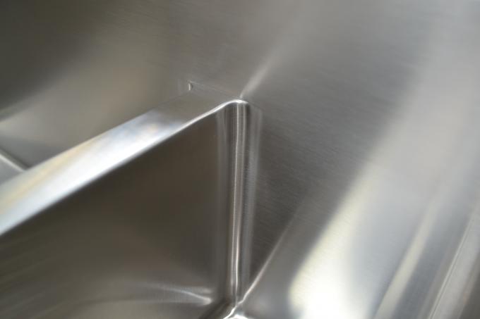 Descenso de acero inoxidable de 304 topmount del estilo de América en fregadero del lavabo de lavado del cuarto de baño de la cocina